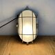 Industrial Brown Bakelite Wall Light with Milk Glass, 1960s