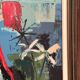 Original Swedish Oil on Canvas - "Portrait of a Young Woman" by M. Costa - Signed - Vintage and Framed - 82.5 × 67.3 cm