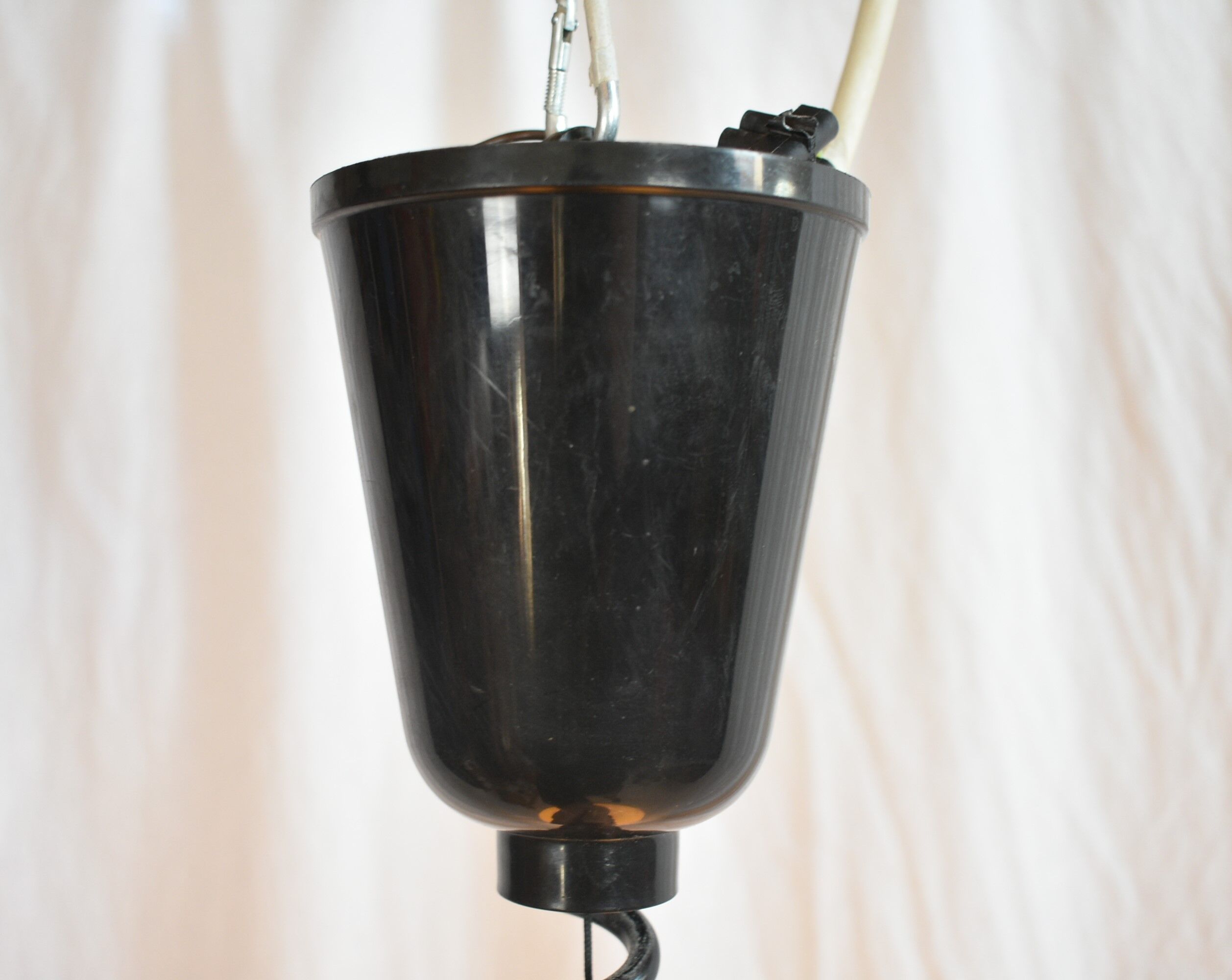 Meblo hanging lamp by Harvey Guzzini, 1970