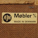 Teak chest of drawers, Scandinavian design, 1970s, manufacture: ÆJM Møbler