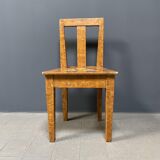 Set of 2 painted Swedish chairs