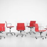Set of "EA 117" Armchairs by Charles and Ray Eames for ICF USA 1969.