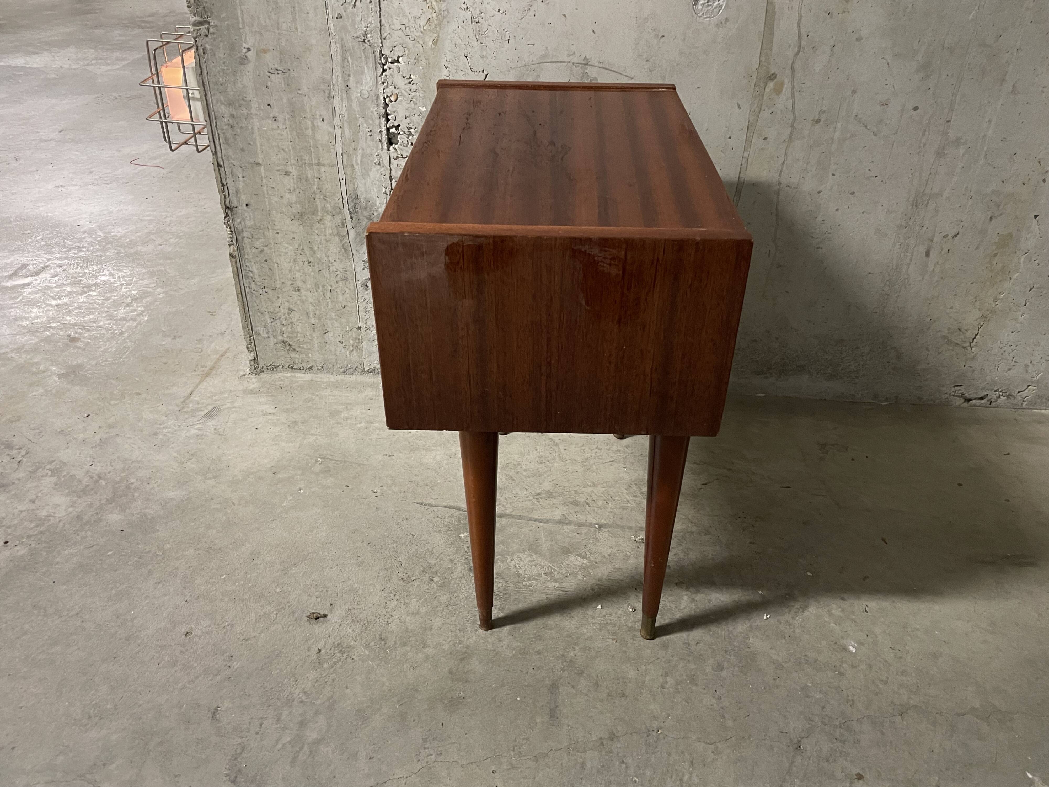 60s bedside table