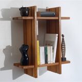 Solid wood shelf from Maison Regain 1970