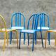 7 Mallet Stevens school chairs