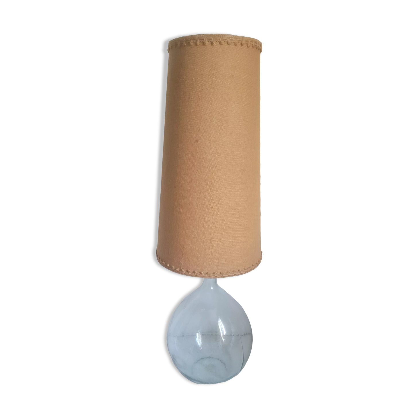 Floor lamp lady jeanne lampshade jute