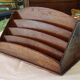 Old mail rack letter holder