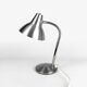 Lampe flexible alu brossé années 60