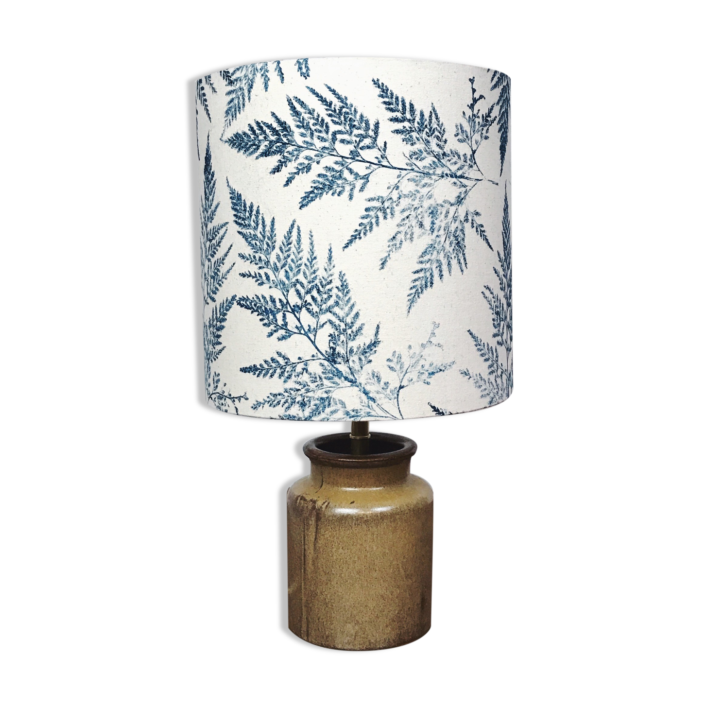 Table lamp - Mustard pot foot - sandstone