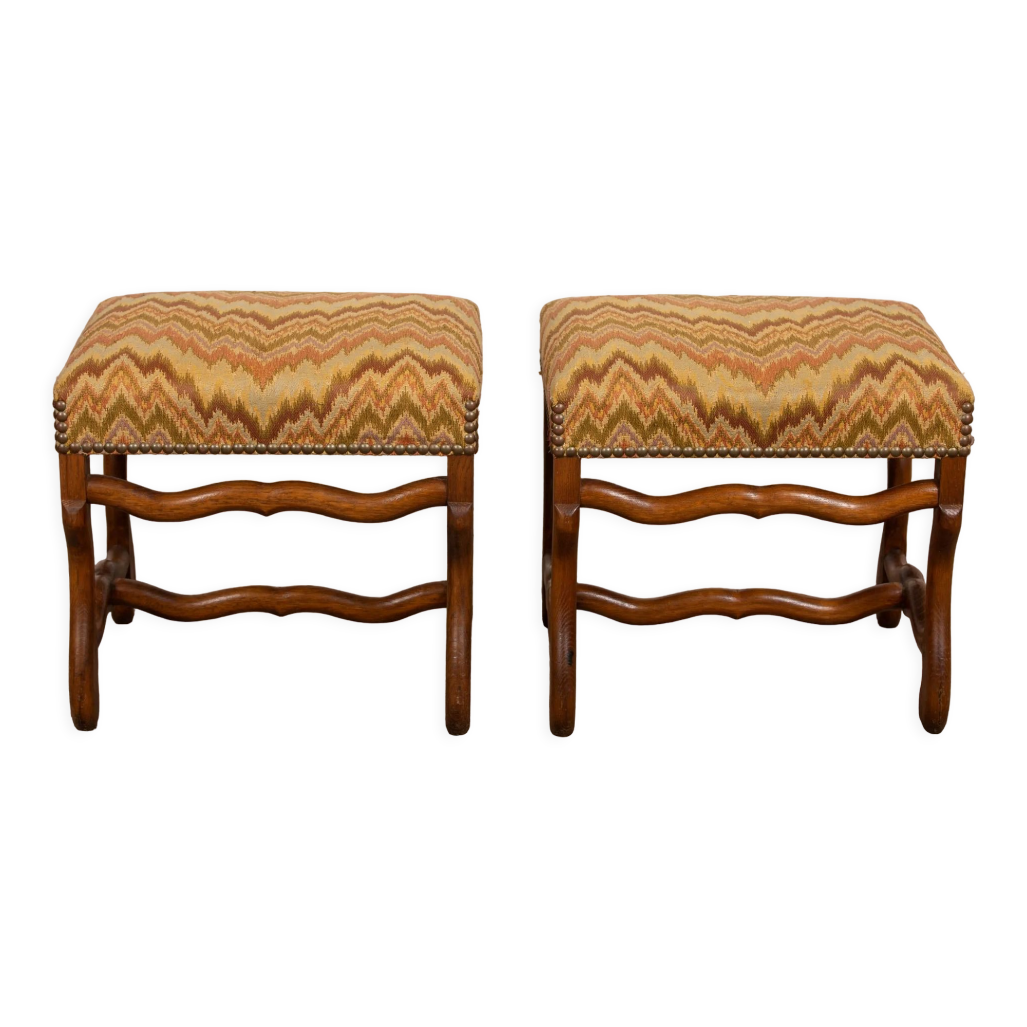 Pair of Louis XIII stools