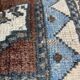 Vintage turkish Kilim cushion cover 40x40cm
