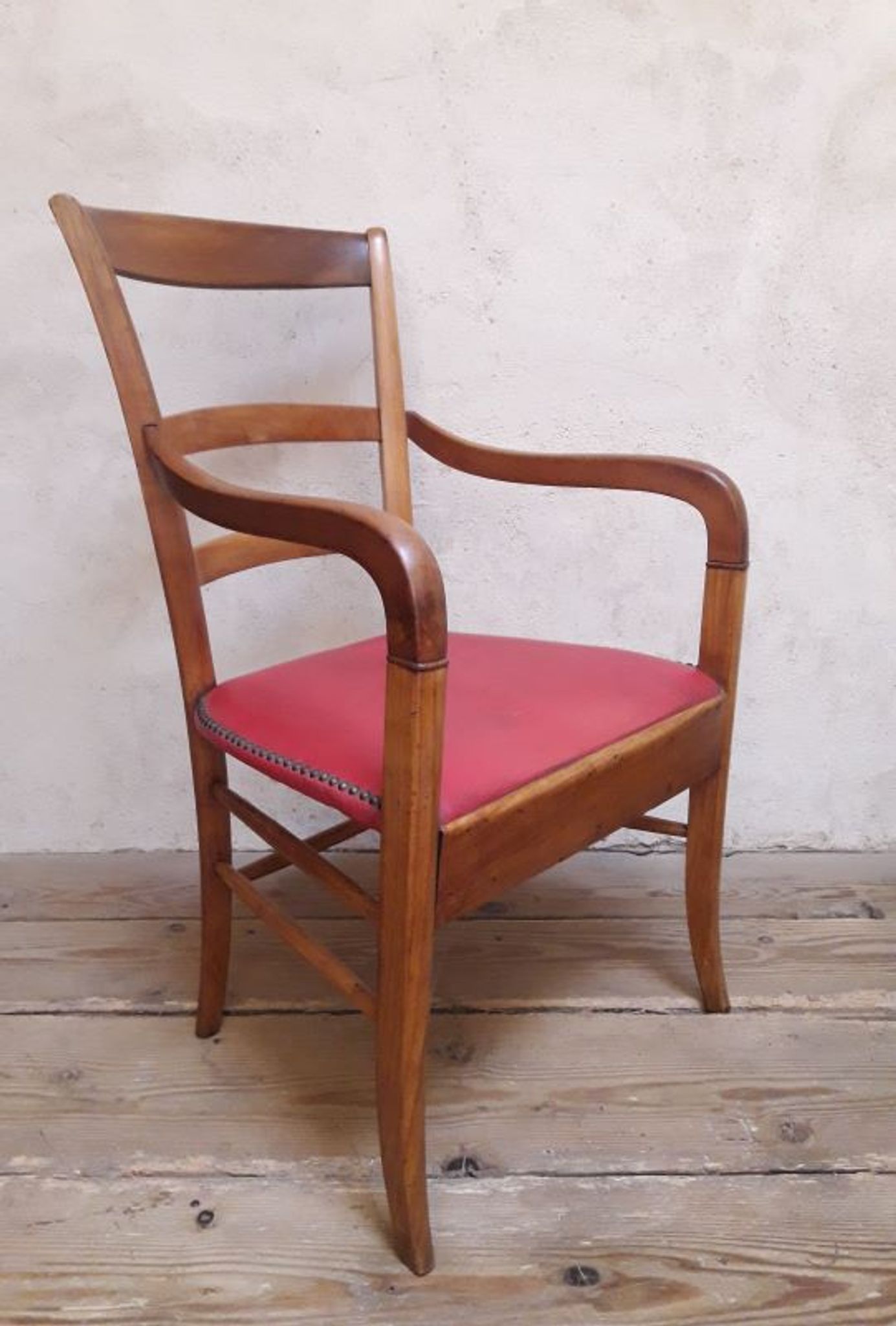 Armchair cherry tree period Restoration XIX °