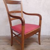 Armchair cherry tree period Restoration XIX °