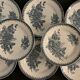 8 dessert plates St Amandinoise St Amand, model Margot