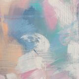 Canvas of modern abstract art, "Take on Me"