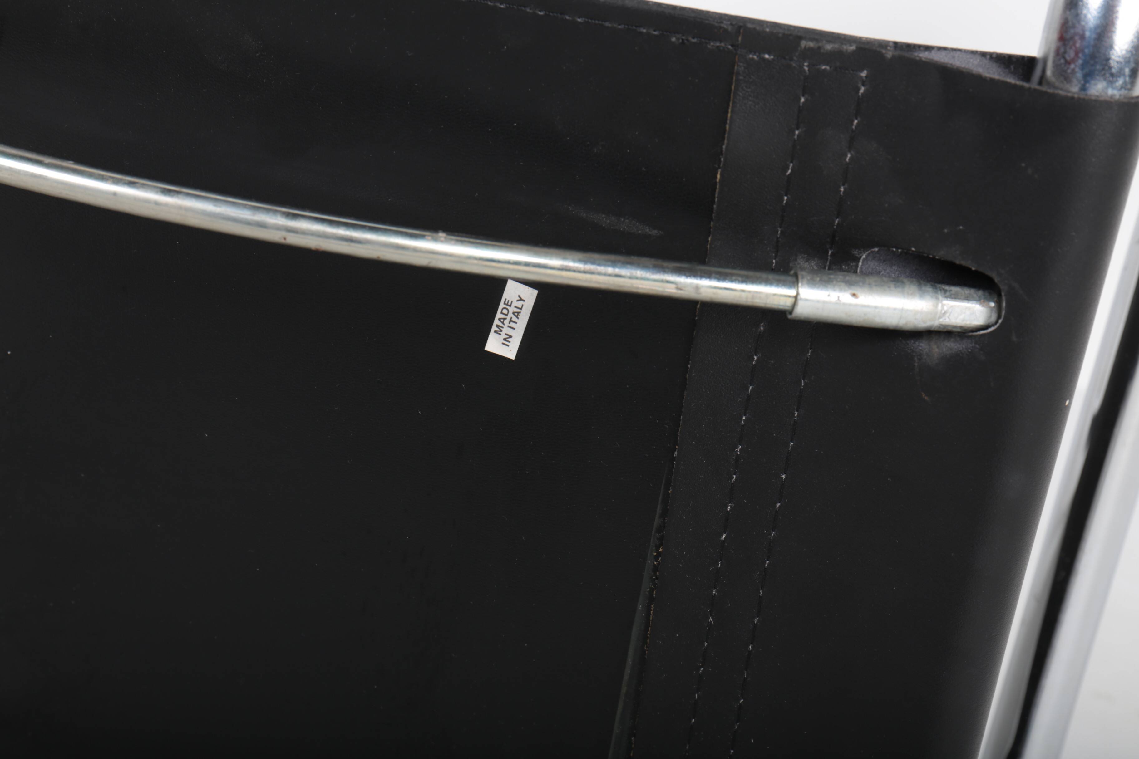 Bauhaus style tubular bar stool