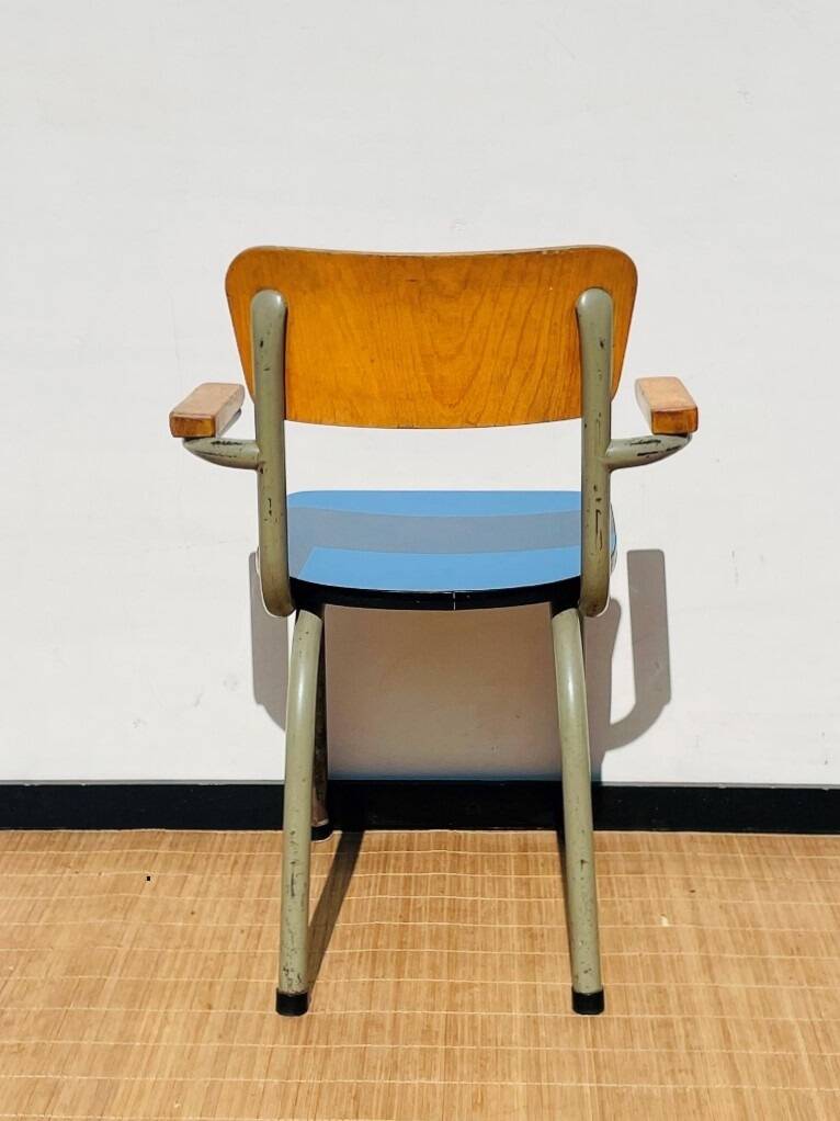 Tubax school chair. vintage 60s / 70s