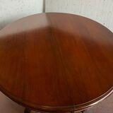 Central foot table Napoleon III Massive mahogany 19th century
