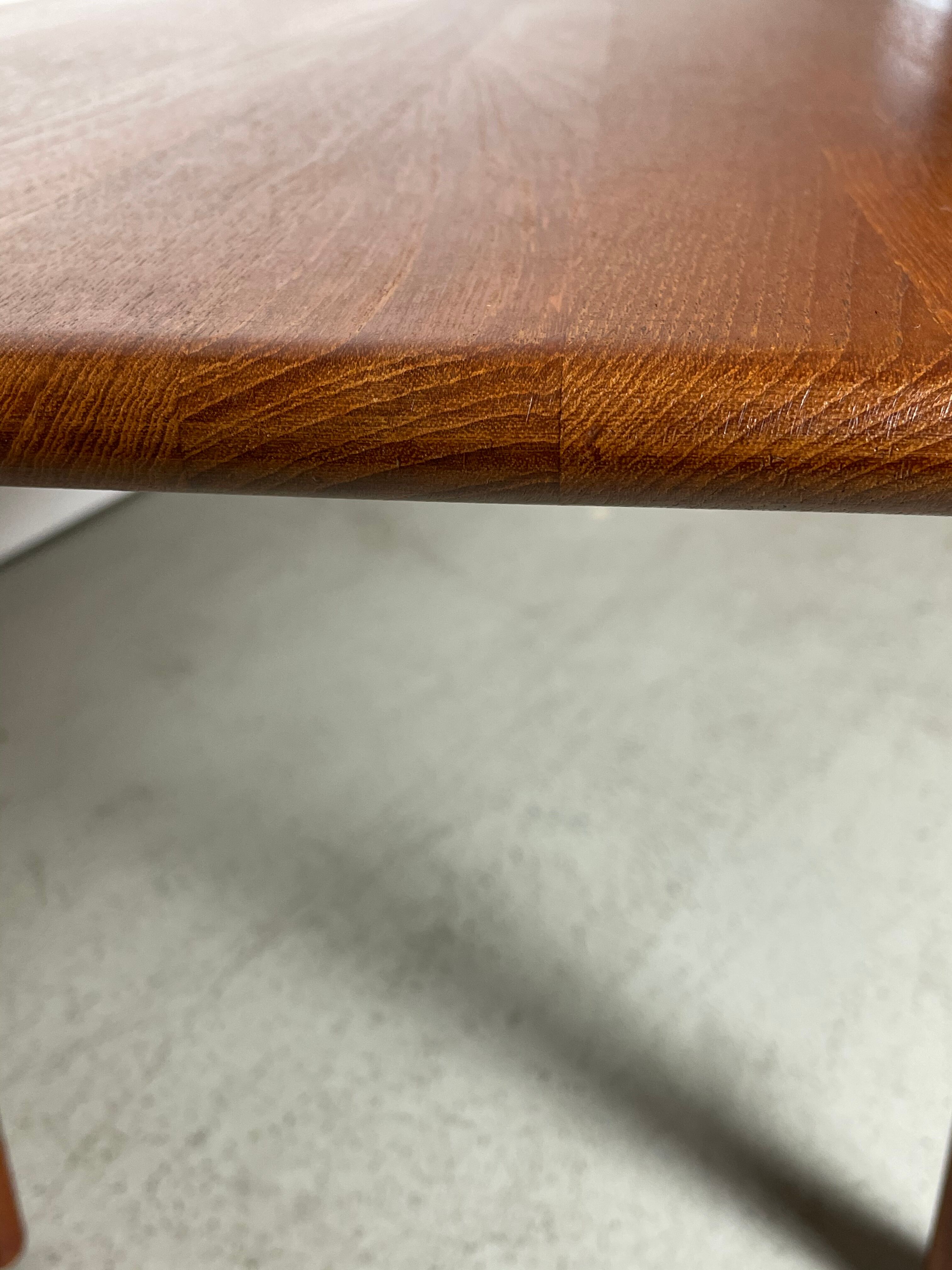Danish Lounge Table in solid Teak Wood MidCentury 1960s