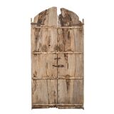 Naya - Ancienne porte indienne en bois massif