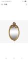 Miroir ovale style Louis XVI En bois et stuc doré