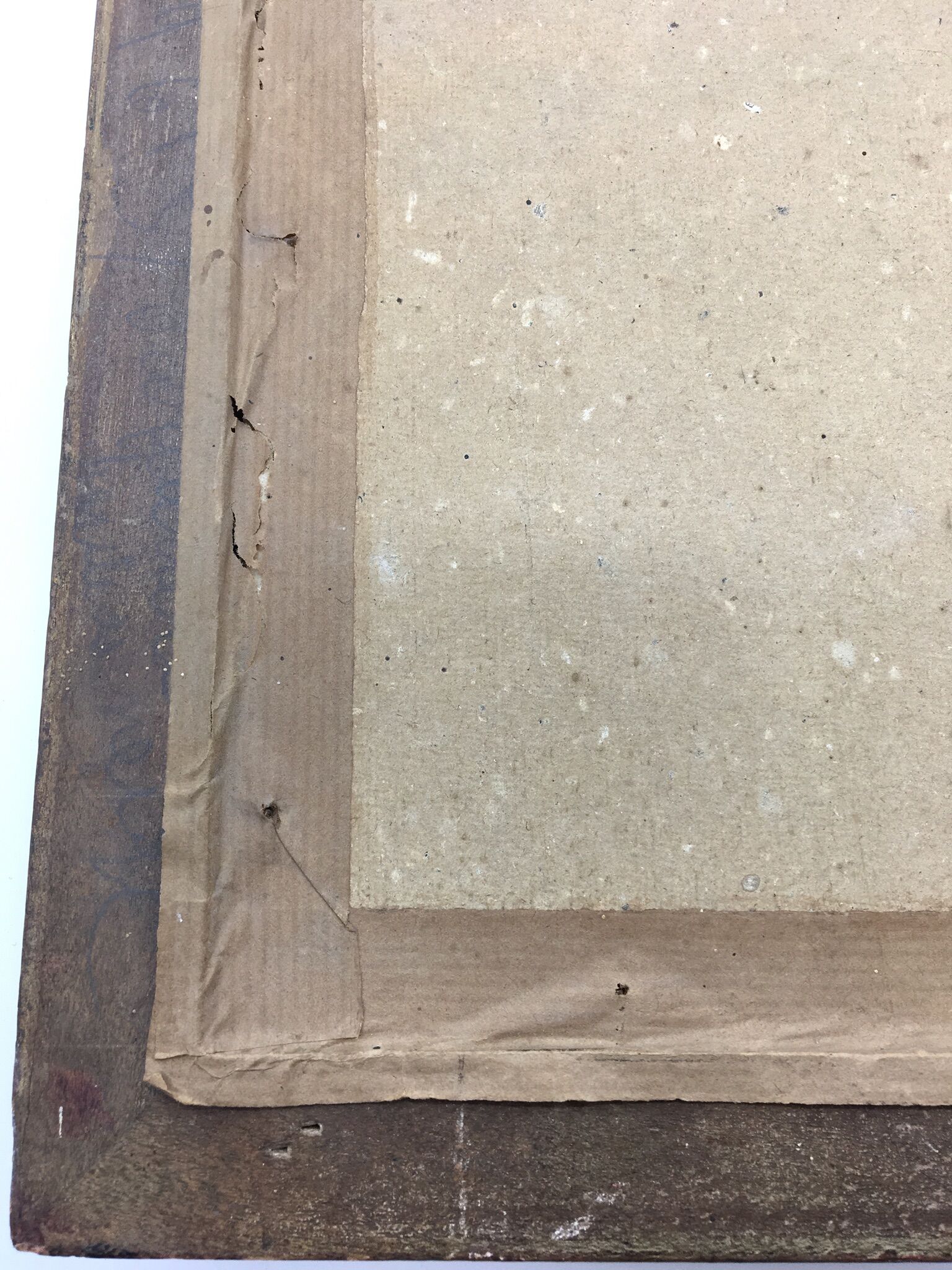 Still life painting with white flowers from the 70s