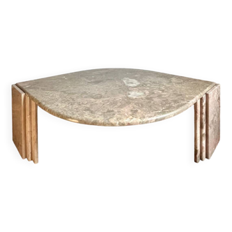 Old marble coffee table