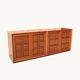 A pair of chests of drawers from the "Caccia alla Volpe" collection by Linea Arredo.