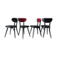 4 chairs Bistro Baumann vintage years 50
