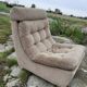 Vintage fireside chair