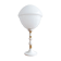Lampe de table tchécoslovaque vintage, années 1970