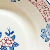 Set 6 Longwy flat plates