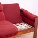 Canapé lounge trois places vintage de style scandinave, 1970