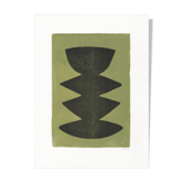 Peinture sur papier illustration datée et signée eawy m312