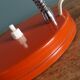 Lampe de bureau flexible années 70 orange