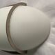 Italian wall lamp Vétri Murano Leucos in white frosted glass