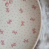 7 antique dessert plates Gien