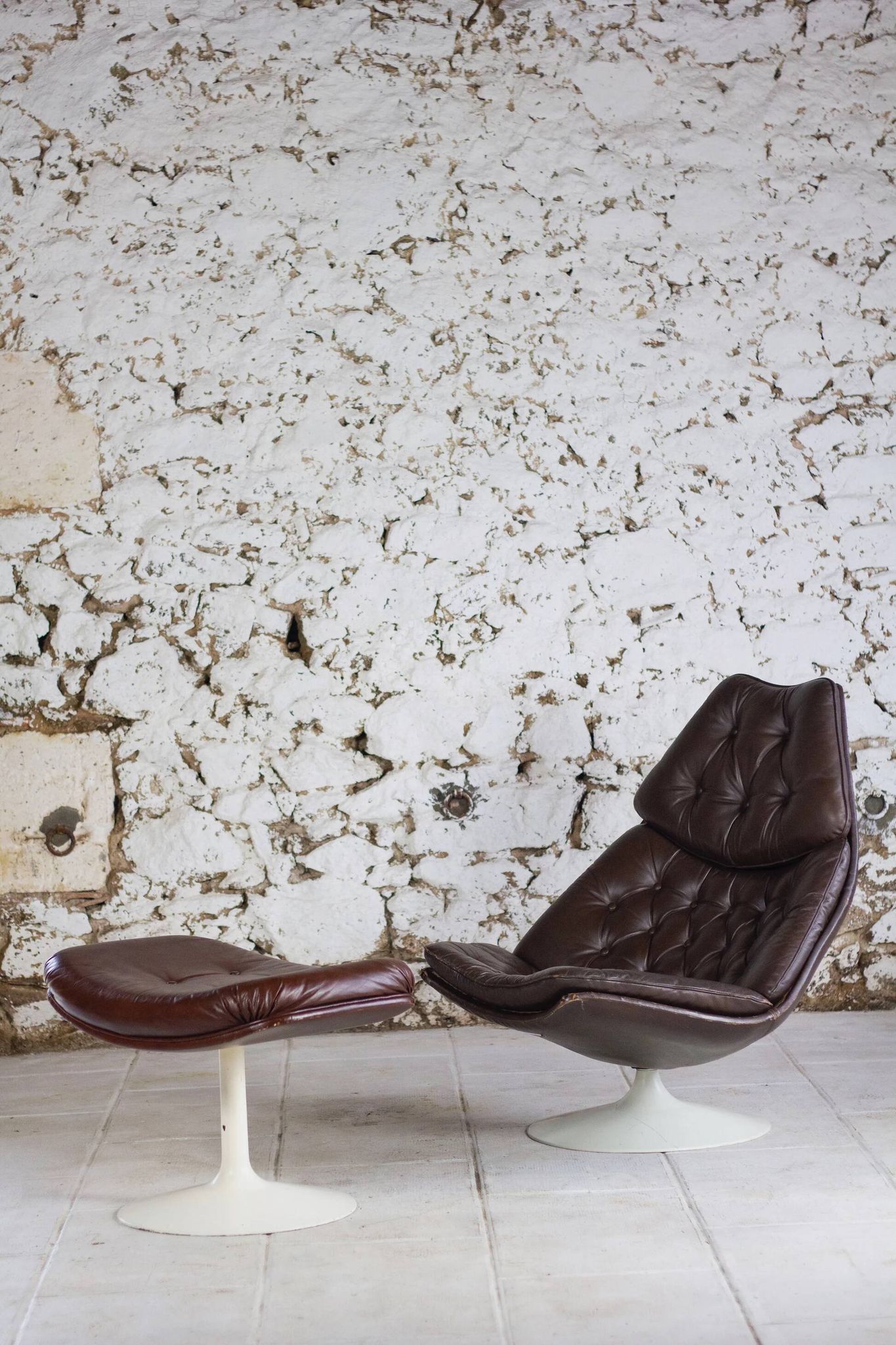 Armchair F588 and ottoman by Geoffrey Harcourt for Artifort, 1960