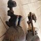 West African Baule Mblo Carved Wooden Masks (1970-1980)
