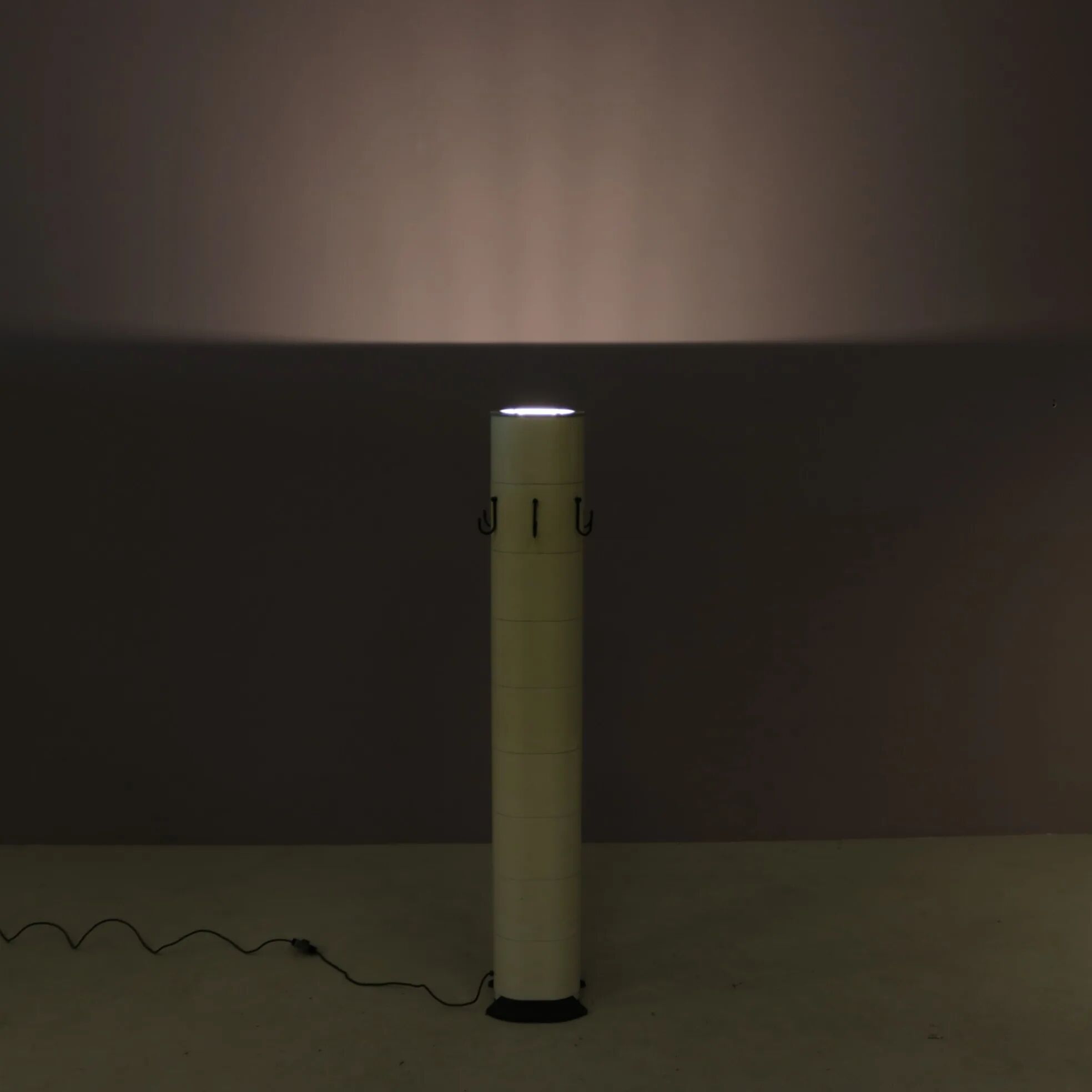 Coat hanger / floor lamp by Gae Aulenti for Stilnovo, Italy 1970