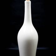 Bouteille à liqueur "cognac" faïence émaillée de Roger Capron Vallauris