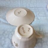 Art deco coffee service in rosé earthenware