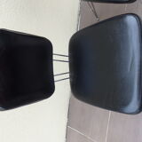Pair of SIF chairs feet vintage Eiffel