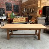 Solid mahogany farm table