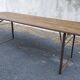 Table pliante bois & métal