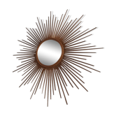 Large vintage Chaty Vallauris sun mirror