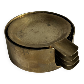 Brass ashtray 1970