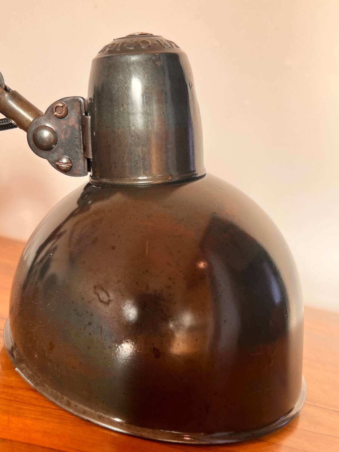 Kaiser Idell accordion lamp