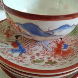 Japanese porcelain tea set