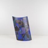 Postmodern vase by Steuler design, 80s ceramic vase